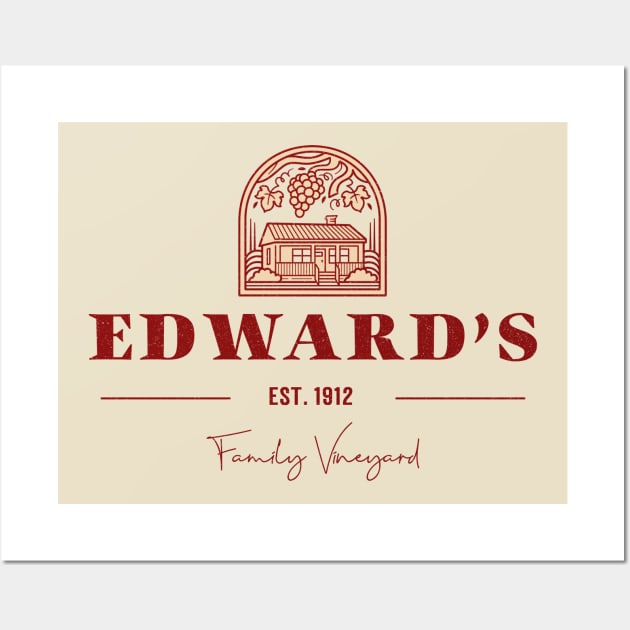 Edwards 1912 Family Vineyard Wall Art by VOIX Designs